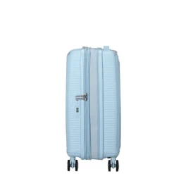 Online American Tourister Soundbox Spinner 55/20 TSA Expandable pastel blue