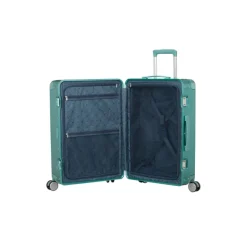 Online American Tourister Soundbox Aluminium Spinner 68 cm Expandable dusty turquoise