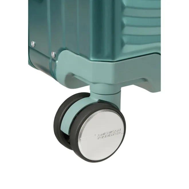 Online American Tourister Soundbox Aluminium Spinner 68 cm Expandable dusty turquoise