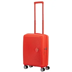 New American Tourister Soundbox Spinner 55/20 TSA Expandable neon orange
