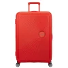 New American Tourister Soundbox Spinner 77/28 TSA Expandable neon orange