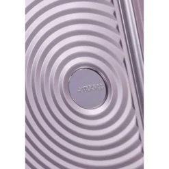 Outlet American Tourister Soundbox Aluminium Spinner 68 cm Expandable stormy lilac