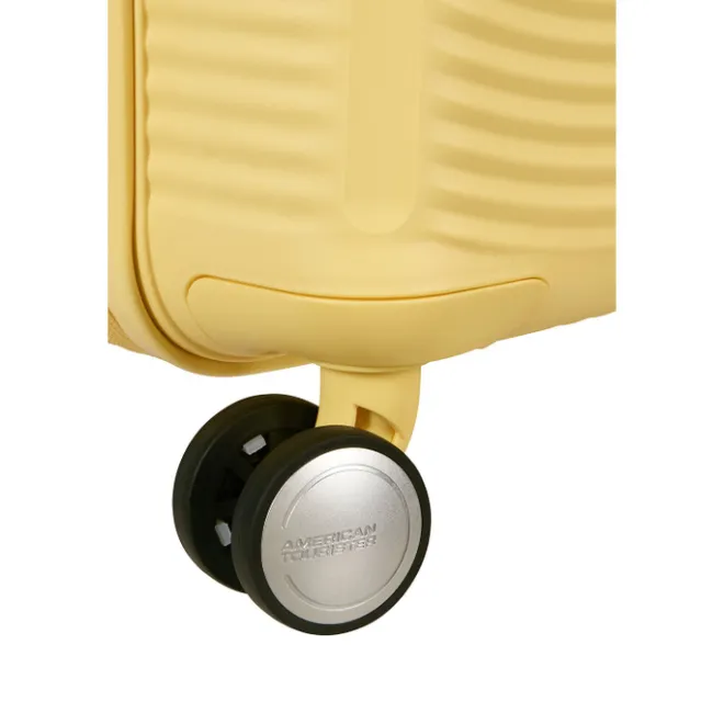 Online American Tourister Soundbox Spinner 55/20 TSA Expandable pastel yellow