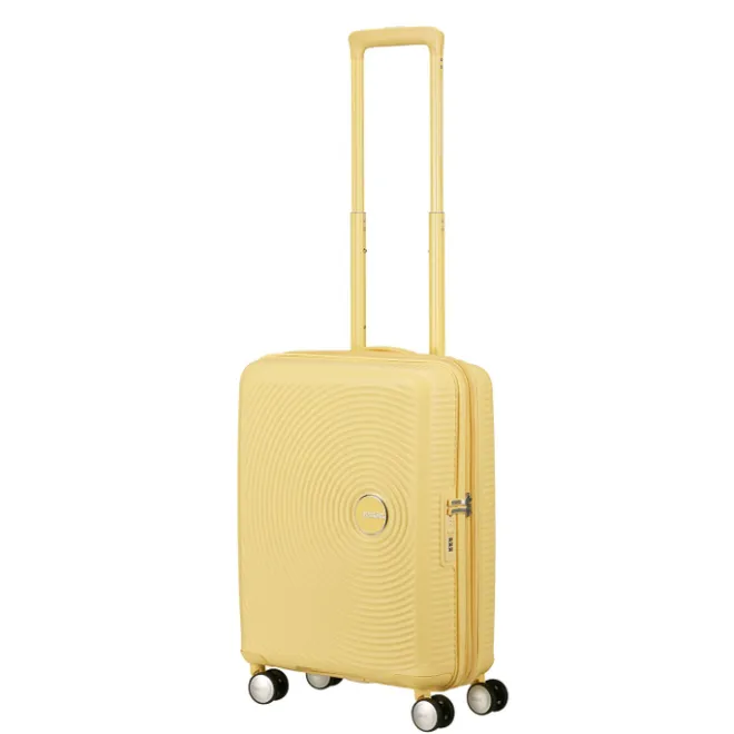 Online American Tourister Soundbox Spinner 55/20 TSA Expandable pastel yellow