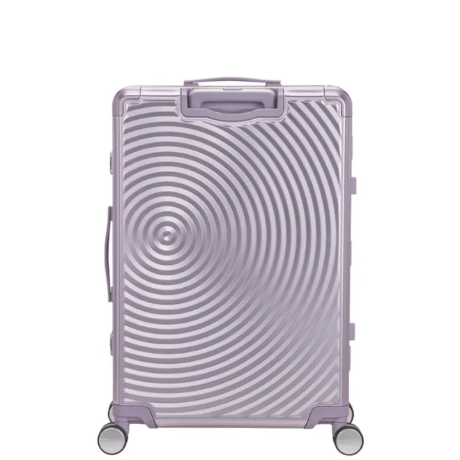 Hot American Tourister Soundbox Aluminium Spinner 77 cm Expandable stormy lilac