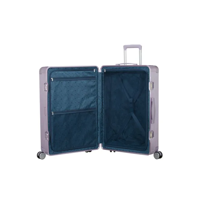 Hot American Tourister Soundbox Aluminium Spinner 77 cm Expandable stormy lilac