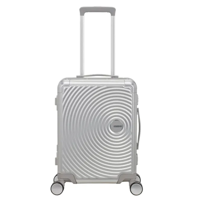 Hot American Tourister Soundbox Alu Spinner 55/20 TSA silver