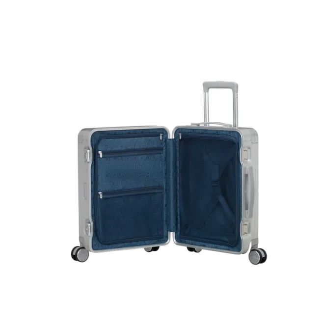 Hot American Tourister Soundbox Alu Spinner 55/20 TSA silver