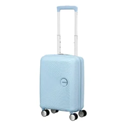 New American Tourister Soundbox Mini Spinner 47/16 pastel blue