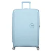 Sale American Tourister Soundbox Spinner 77/28 TSA Expandable pastel blue