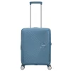 Best American Tourister Soundbox Spinner 55 Expandable stone blue