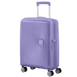 Hot American Tourister Soundbox Spinner 55 Expandable lavender