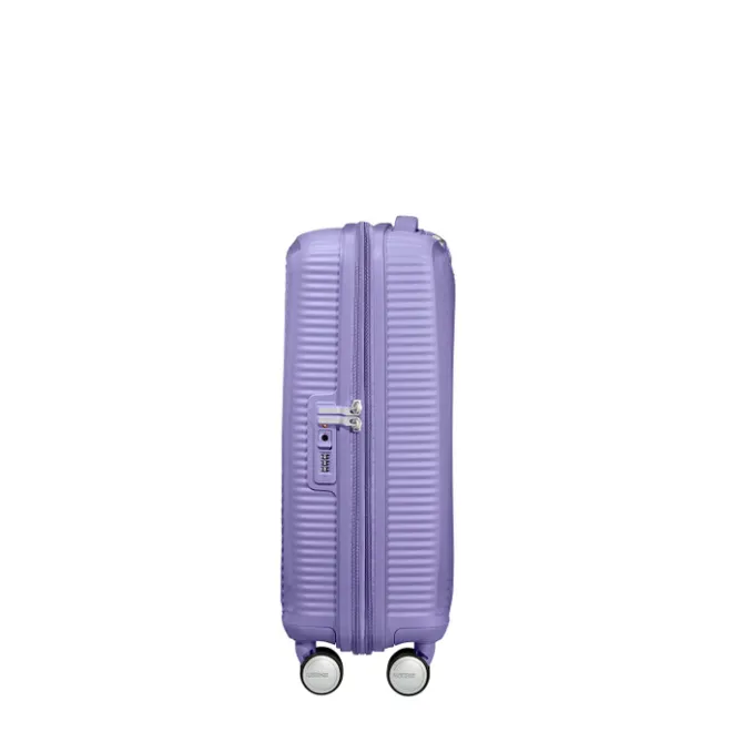 Hot American Tourister Soundbox Spinner 55 Expandable lavender