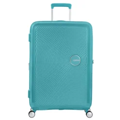Online American Tourister Soundbox Spinner 77 Expandable turquoise tonic