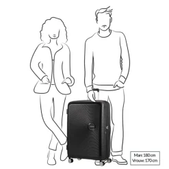Online American Tourister Soundbox Spinner 77 Expandable turquoise tonic