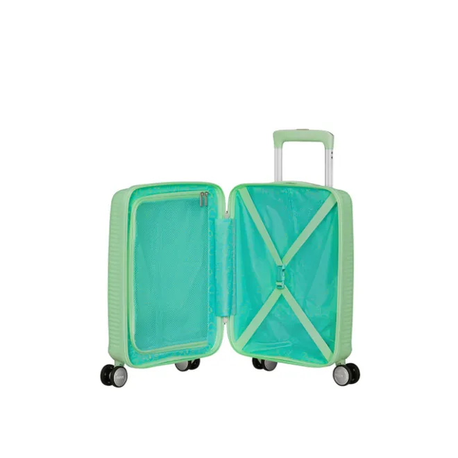 Sale American Tourister Soundbox Mini Spinner 47/16 pastel green
