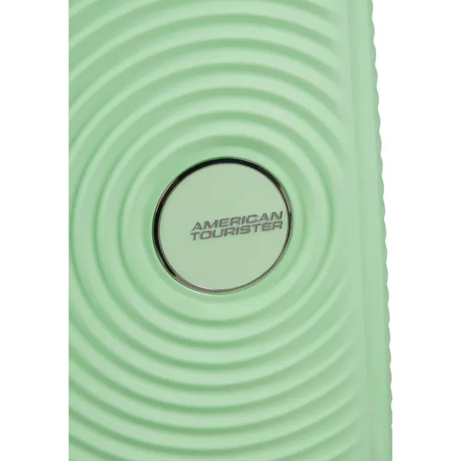 Sale American Tourister Soundbox Mini Spinner 47/16 pastel green