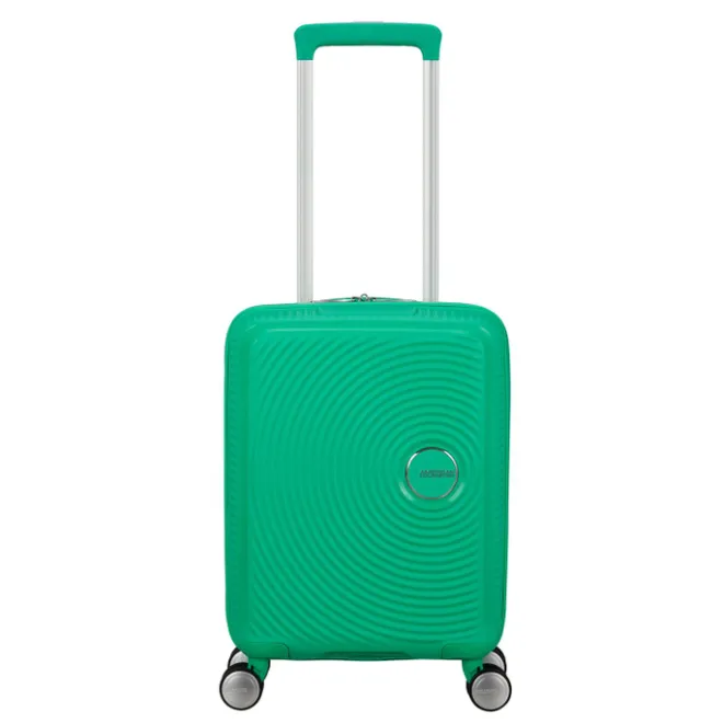 Clearance American Tourister Soundbox Mini Spinner 47 bright green