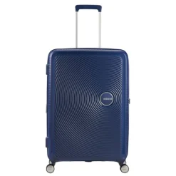 Best American Tourister Soundbox Spinner 67 Expandable midnight navy
