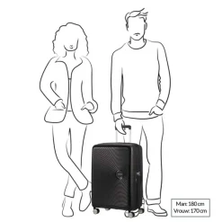 Best American Tourister Soundbox Spinner 67 Expandable midnight navy