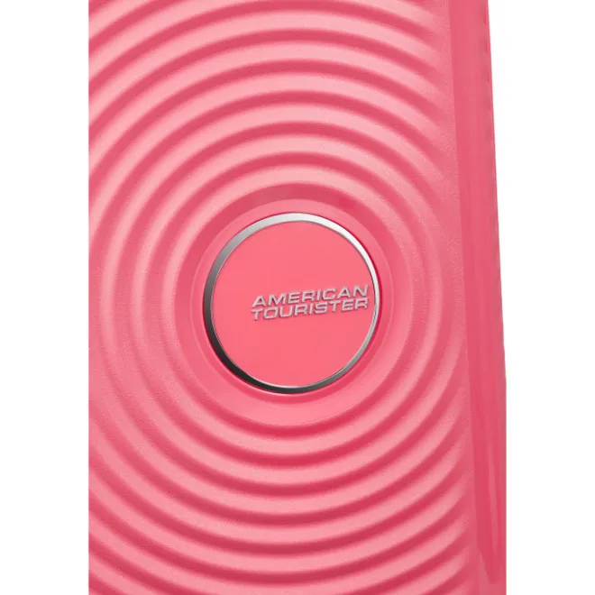 Best American Tourister Soundbox Mini Spinner 47 sun kissed coral