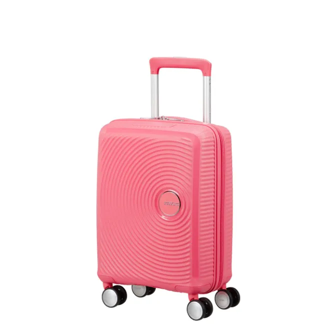 Best American Tourister Soundbox Mini Spinner 47 sun kissed coral
