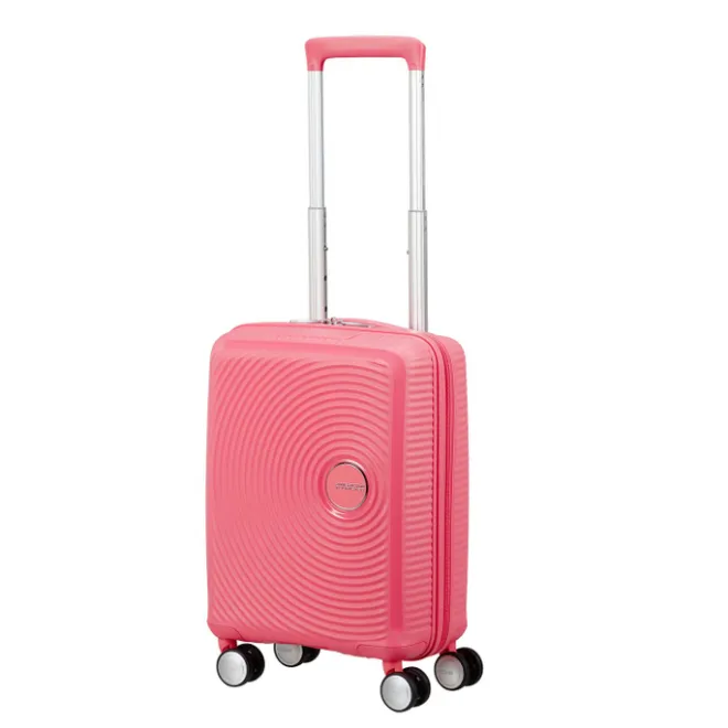 Best American Tourister Soundbox Mini Spinner 47 sun kissed coral