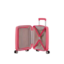Best American Tourister Soundbox Mini Spinner 47 sun kissed coral