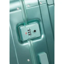 Hot American Tourister Soundbox Aluminium Spinner 77 cm Expandable dusty turquoise