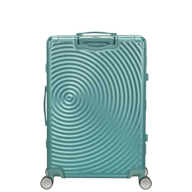 Hot American Tourister Soundbox Aluminium Spinner 77 cm Expandable dusty turquoise