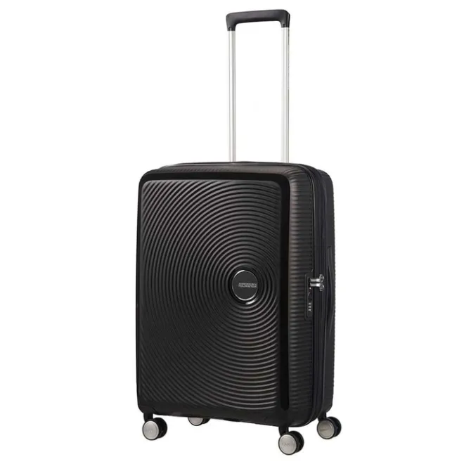 New American Tourister Soundbox Spinner 67 Expandable bass black