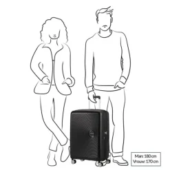 Sale American Tourister Soundbox Spinner 67 Expandable turquoise tonic