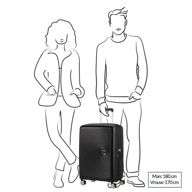 Sale American Tourister Soundbox Spinner 67 Expandable turquoise tonic