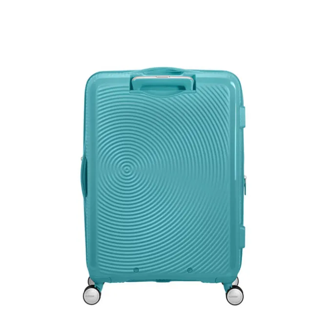 Sale American Tourister Soundbox Spinner 67 Expandable turquoise tonic