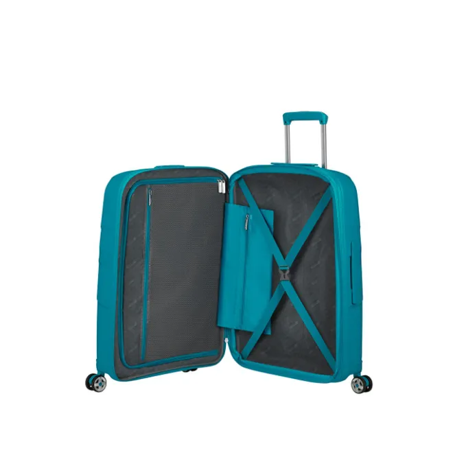 Hot American Tourister Starvibe Spinner 67 EXP verdigris