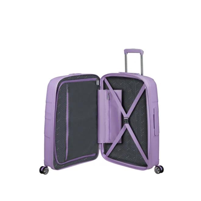 Outlet American Tourister Starvibe Spinner 67 EXP digital lavender