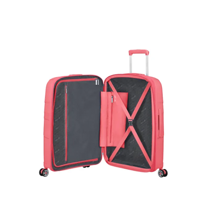 Best American Tourister Starvibe Spinner 67 EXP sun kissed coral