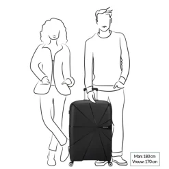 American Tourister Starvibe Spinner 77 EXP verdigris