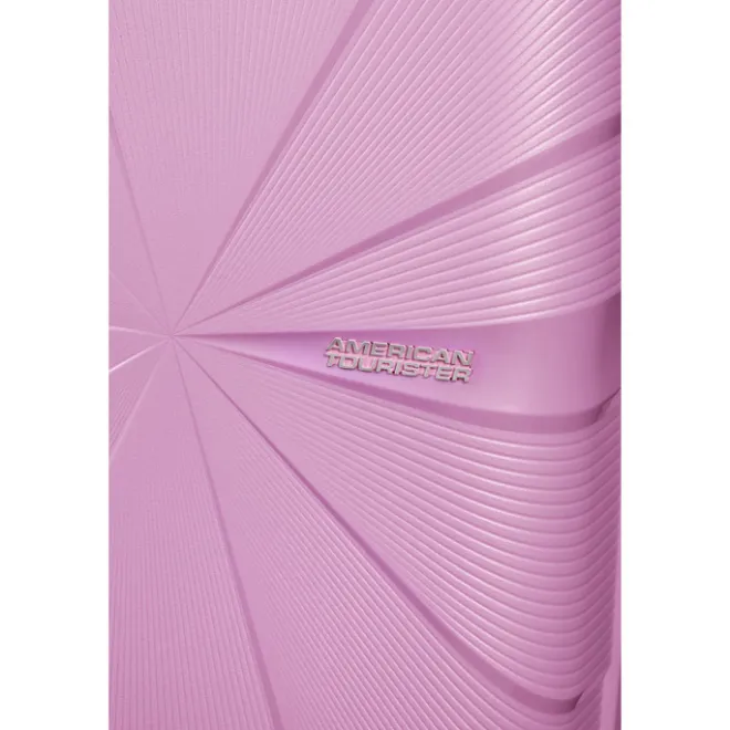 New American Tourister Starvibe Spinner 67 EXP met. pastel lavender