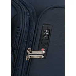 Clearance American Tourister Summerride Spinner 55/20Expandable TSA Length 35 cm navy