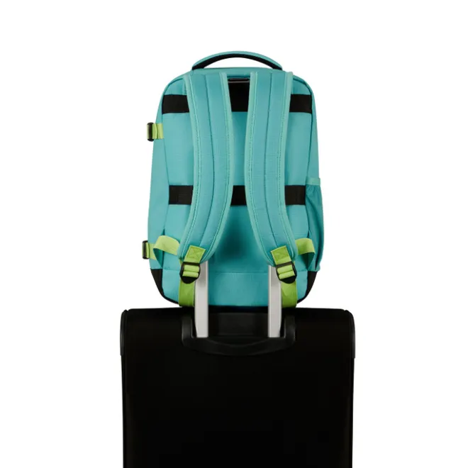 Discount American Tourister TAKE2CABIN Casual Backpack S dusty turquoise/lime