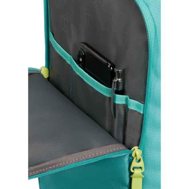 Discount American Tourister TAKE2CABIN Casual Backpack S dusty turquoise/lime