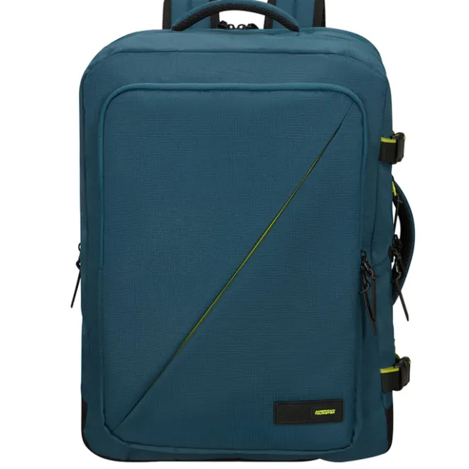 Hot American Tourister TAKE2CABIN Travel Backpack L Expandable harbor blue