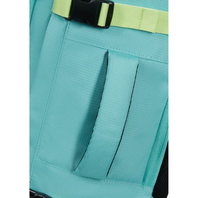 Outlet American Tourister TAKE2CABIN Casual Backpack M dusty turquoise/lime