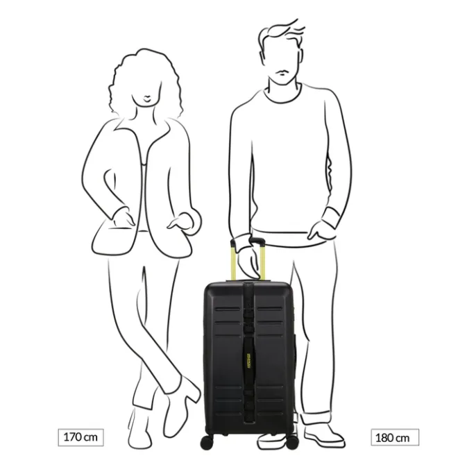 Online American Tourister Trailon Trunk 73/27 TSA black