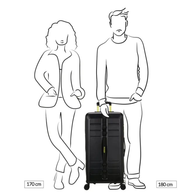 Sale American Tourister Trailon Trunk 80/30 TSA coronet blue