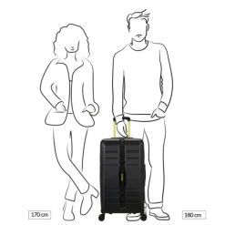 American Tourister Trailon Trunk 73/27 TSA dark forest