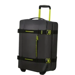 Best American Tourister Urban Track Duffle/Wheels S Coated black/lime