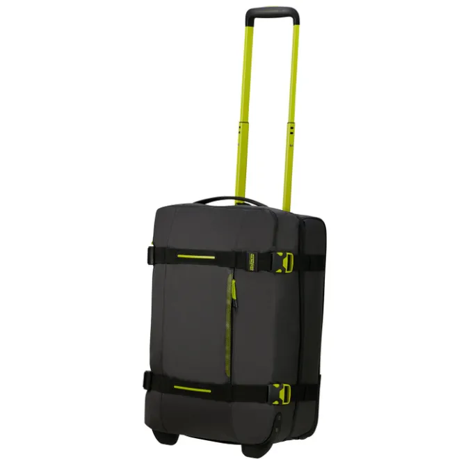 Best American Tourister Urban Track Duffle/Wheels S Coated black/lime