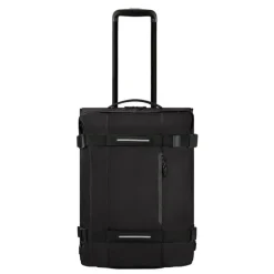 New American Tourister Urban Track Duffle/Wheels Backpack asphalt black